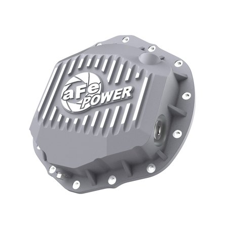 AFE POWER 20-C GM TRUCKS STREET SERIES REAR DIFFERENTIAL COVER RAW W/ MACHINED FINS 46-71260A